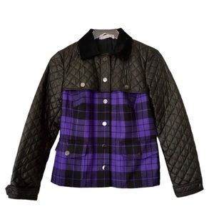NWT Size 8 Plaid wool jacket from the Per Se Collection by Carlisle Mixed media